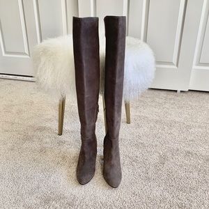 Halogen Noble Over Knee Suede Boots